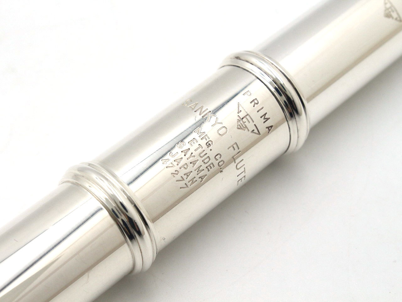 Sankyo フルート ETUDE CC 頭部管銀製 全タンポ交換済み 【横浜店