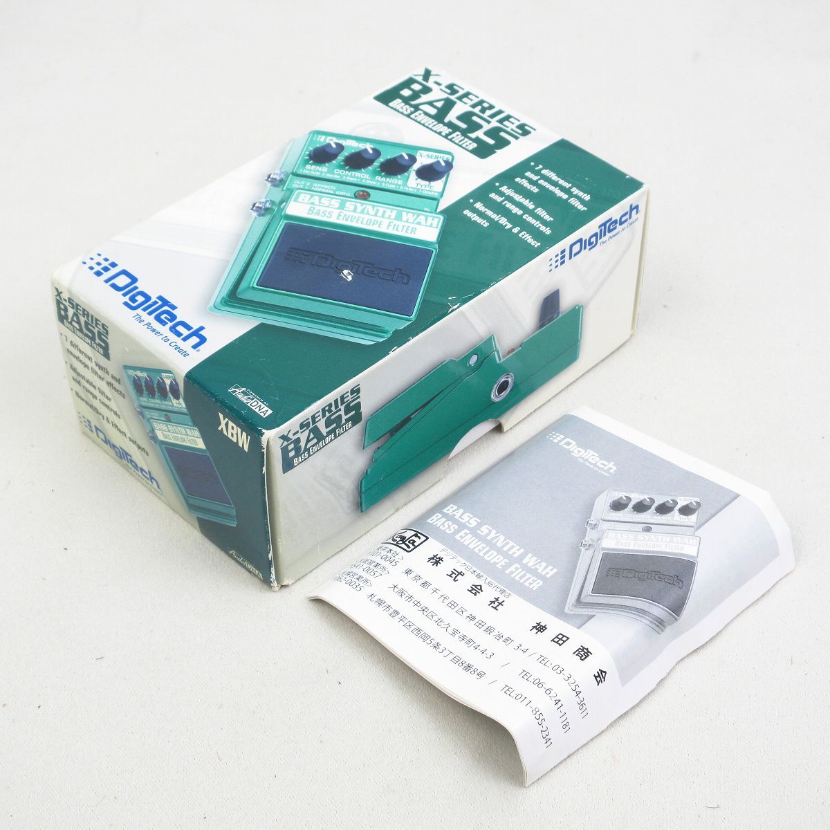 DigiTech XBW Bass Synth Wah ベース用エンぺロープフィルター 【横浜
