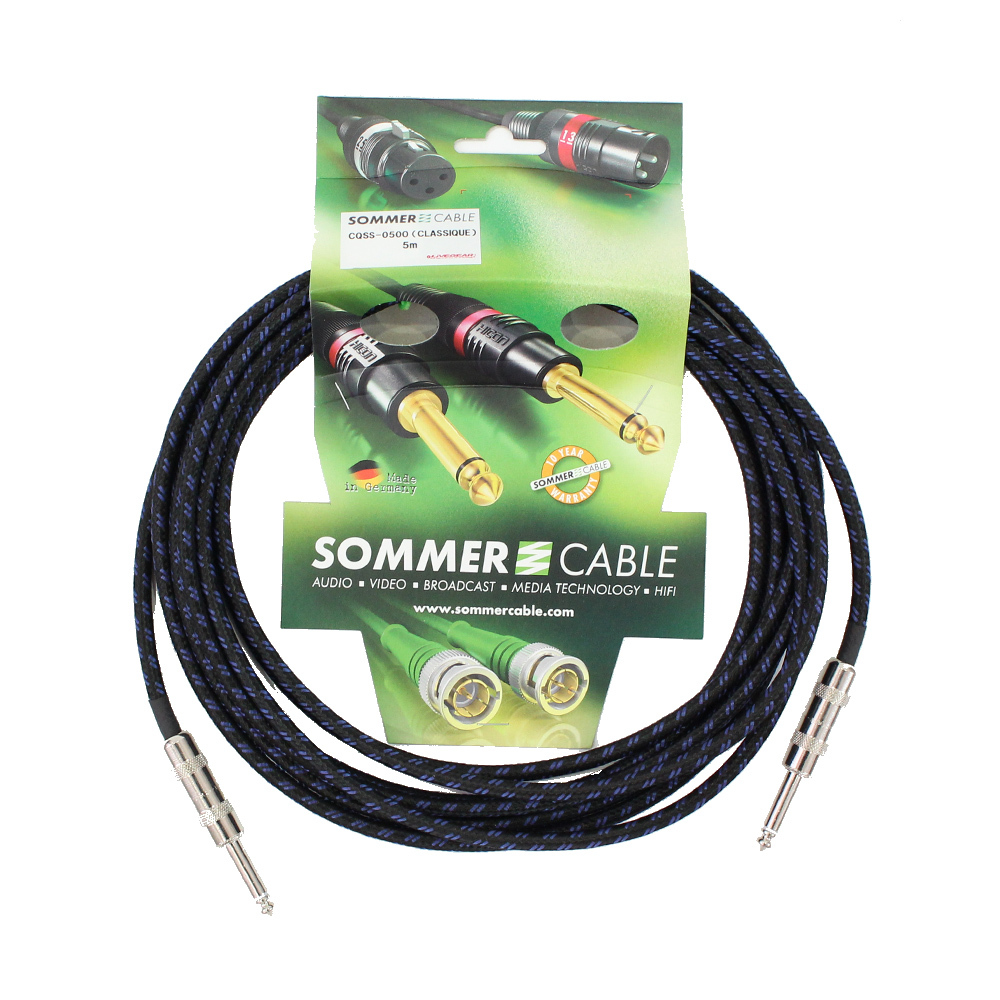 SOMMER CABLE CQSS-0500 SC-CLASSIQUEシリーズ SS 5M 楽器用ケーブル