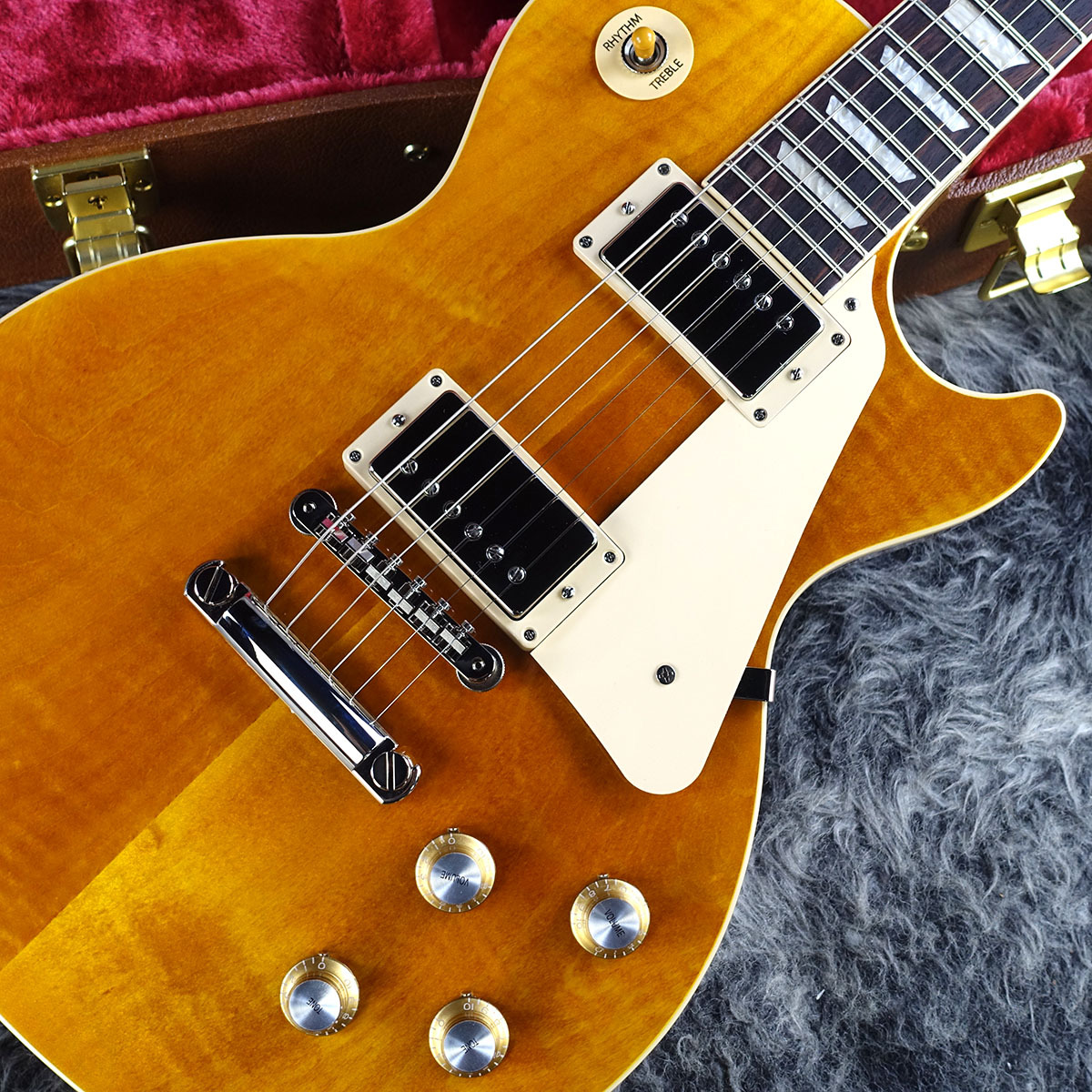 Gibson Les Paul Standard 60s Figured Top Honey Amber（新品/送料