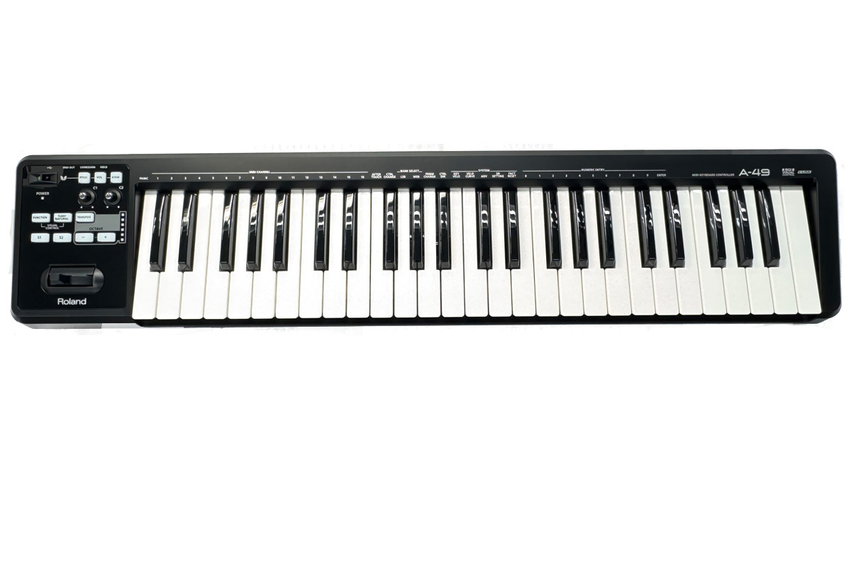 Roland A-49 BK 49鍵MIDIキーボード(A49)【WEBSHOP】（中古）【楽器