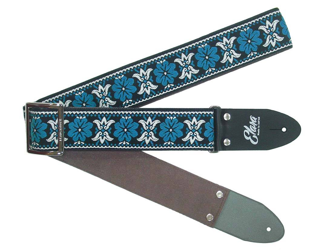 elaraストラップ　エララストラップ　ギターストラップ　緑 過去の出店情報 Elara Straps｜金沢ハンドメイドマルシェ