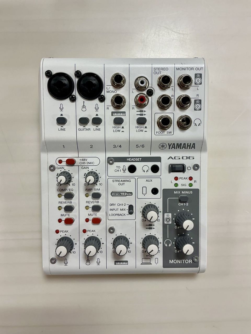 YAMAHA AG06MK2（中古/送料無料）【楽器検索デジマート】