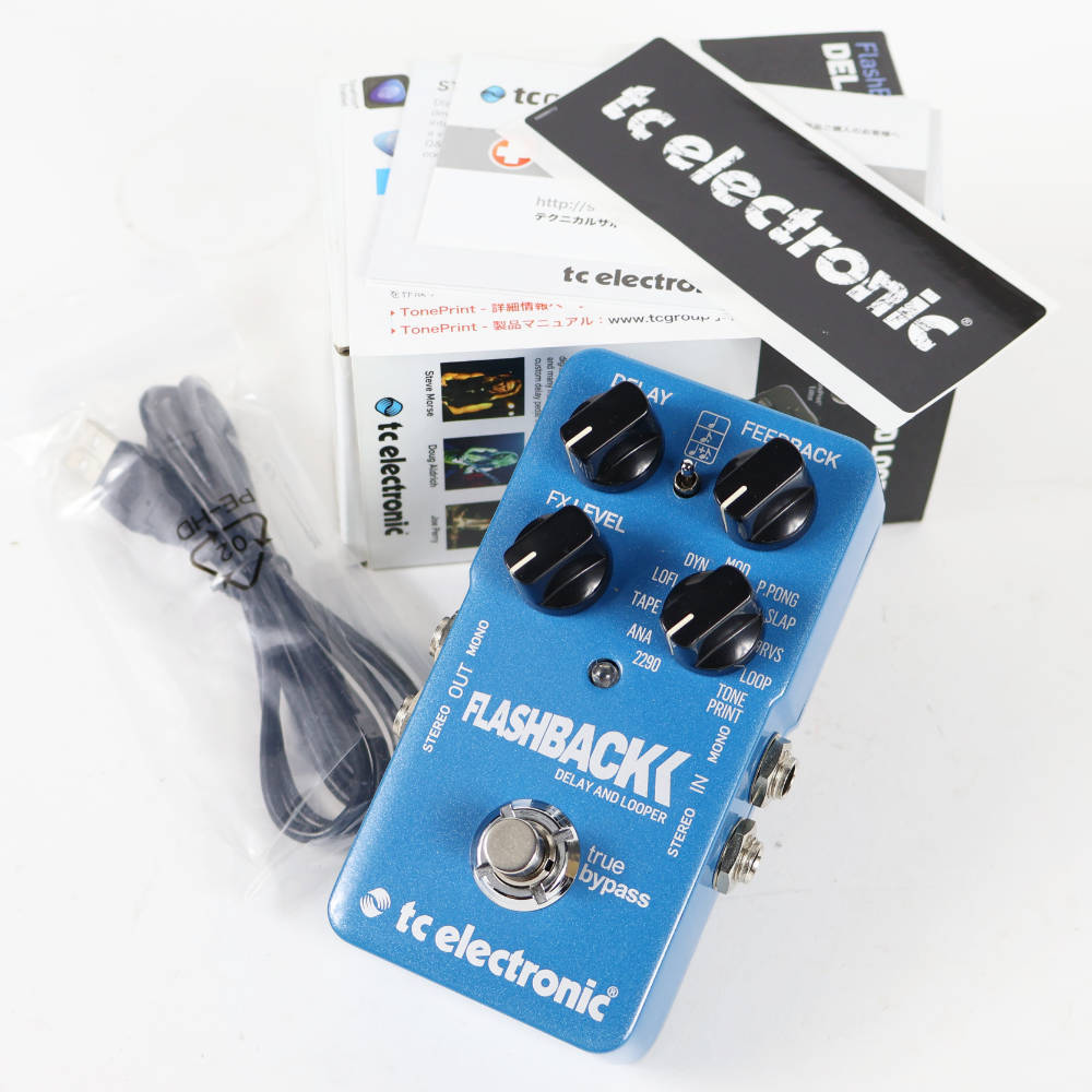 tc electronic FLASHBACK ディレイエフェクター tc electronic FLASHBACK デジタルディレイ TC Electronic FLASHBACK