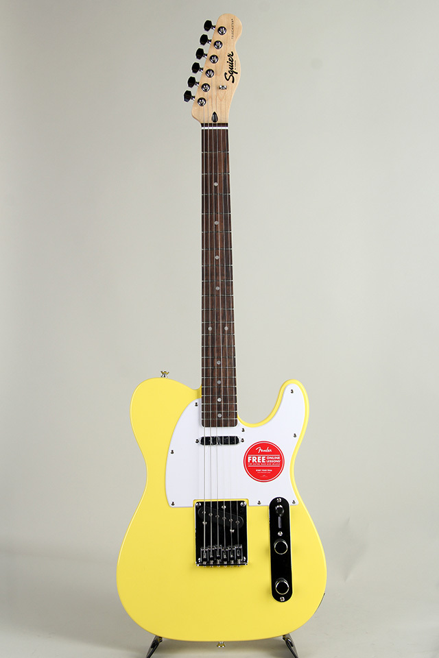 Squier by Fender Sonic Telecaster Laurel WP Canary Yellow【S/N
