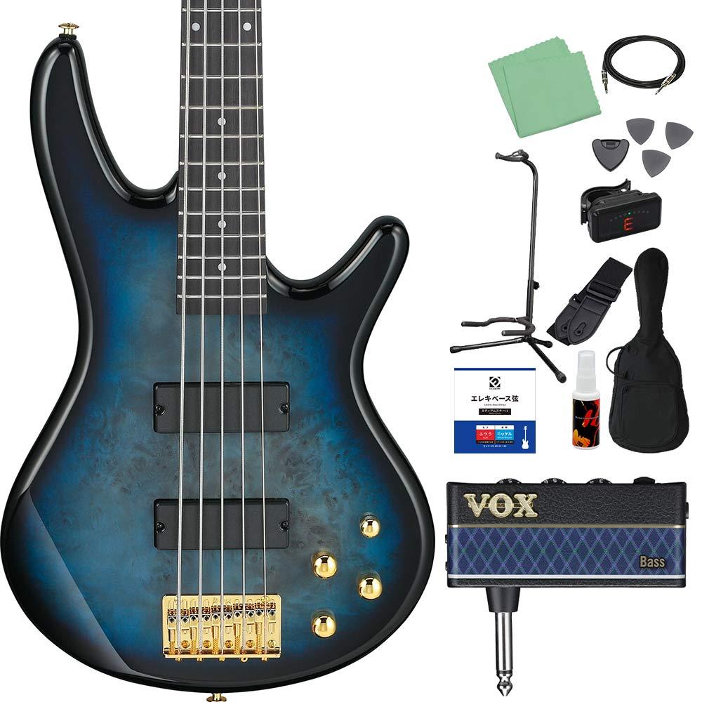 Gio Ibanez GSR205PC ベース初心者12点セット 【ヘッドホンアンプ付