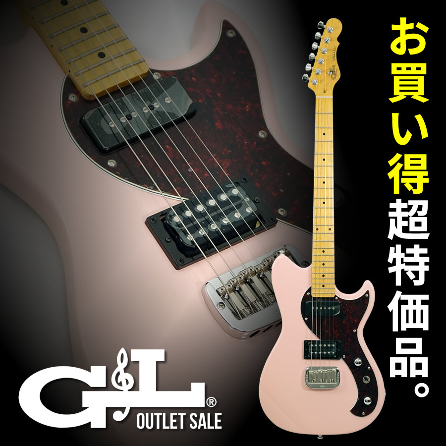G&L Tribute Series FALLOUT (Shell Pink/Maple) [アウトレットSALE