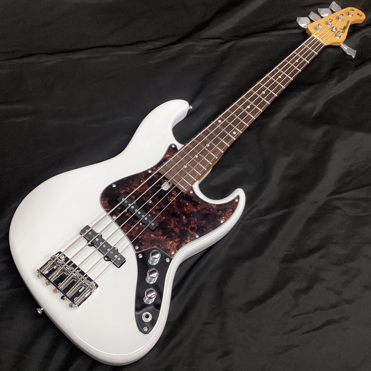 Moon Guitars JB-5C SWH/R (ムーン ジャズベース 5弦 パッシブ)（新品