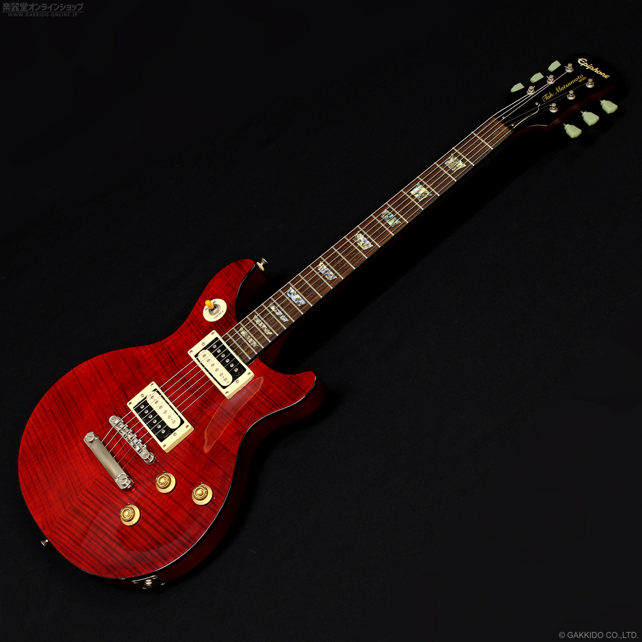 Epiphone Limited Edition 2011 Tak Matsumoto DC Standard [Plus Top