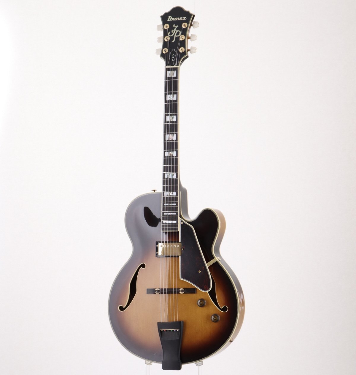 Ibanez 1990 JP20 Joe Pass Signature Model Brown Sunburst