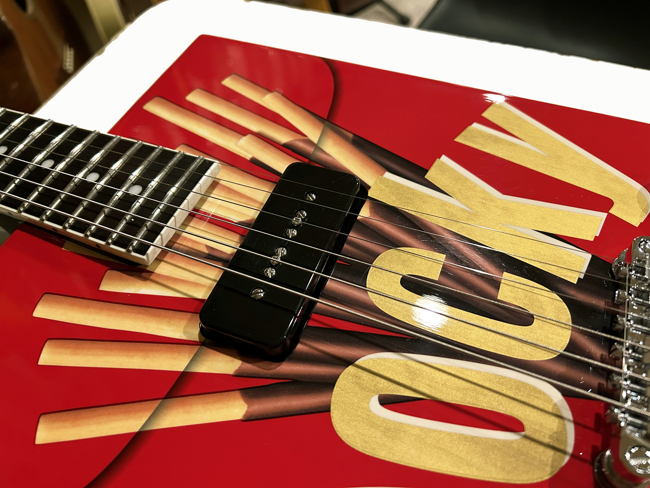 Glico Glico Pocky Guitar グリコ ポッキーギター 斉藤和義監修（中古