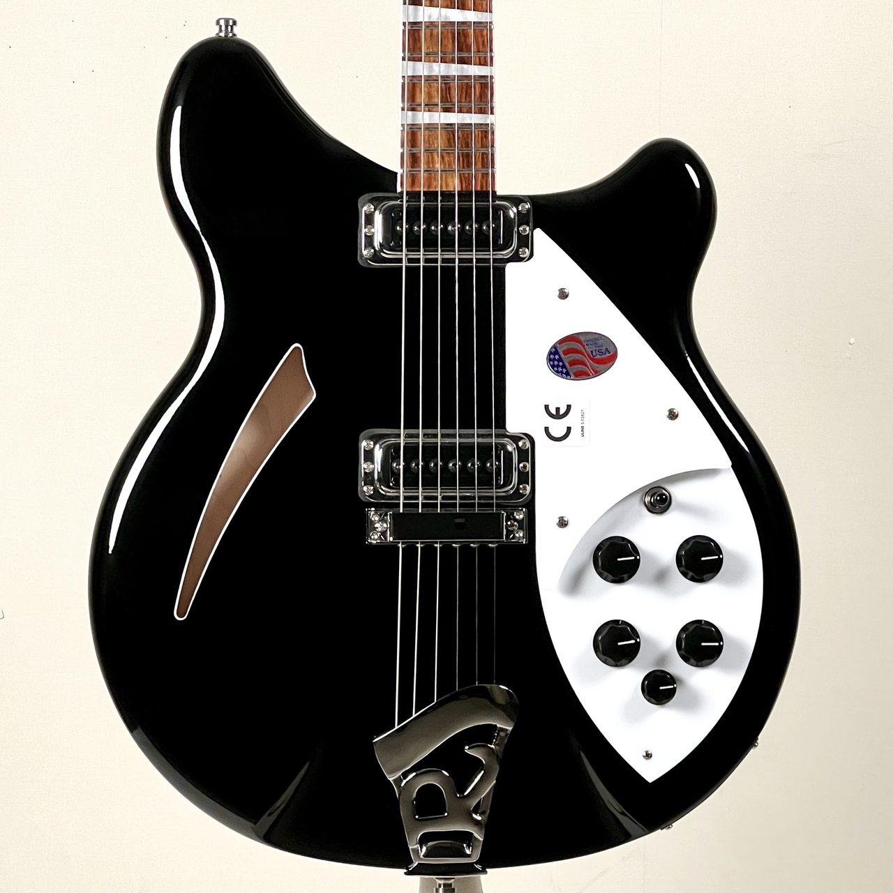 Rickenbacker 360 JG (Jetglo) -Black-【3.34kg】【チョイ傷特価】（B