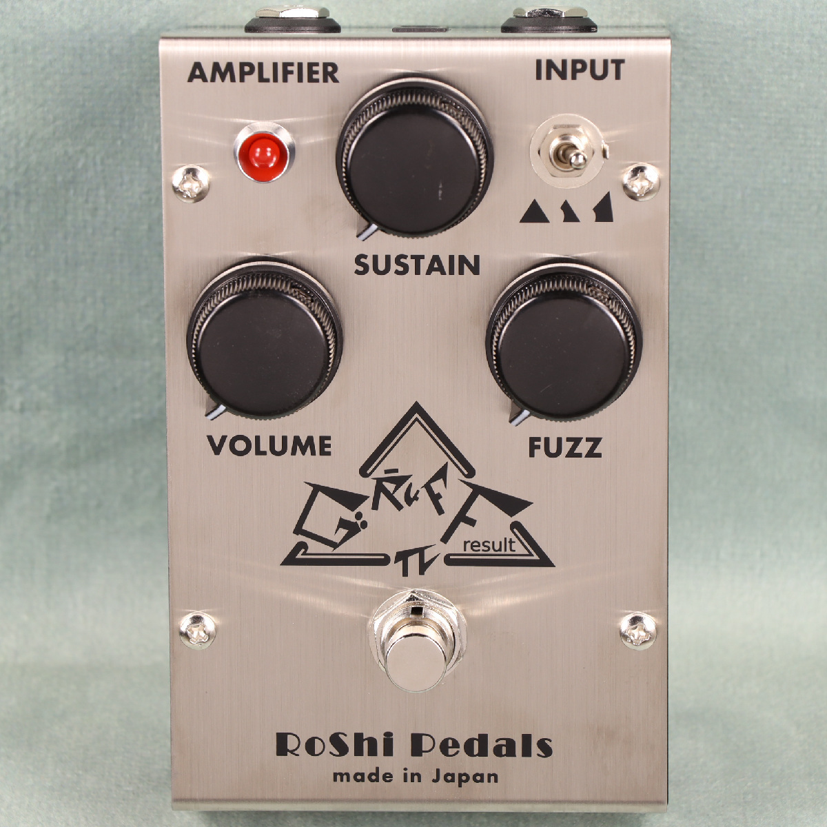 RoShi Pedals GRUFF result ファズ グラウフ・リザルト RoShi Pedals GRUFF result ファズ グラウフ・リザルト【新宿店