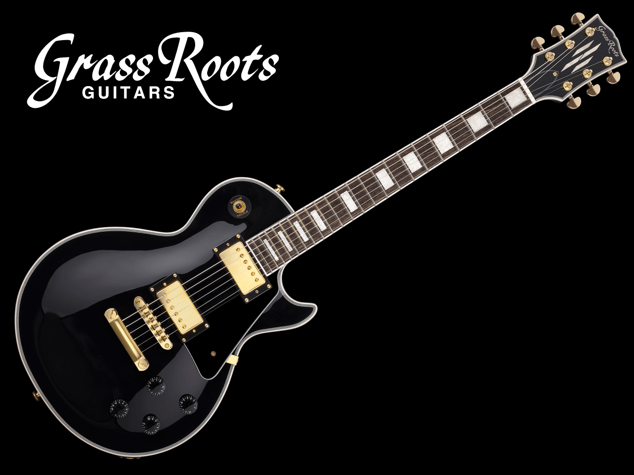 GrassRoots G-LP-CTM(Black)（新品/送料無料）【楽器検索デジマート】