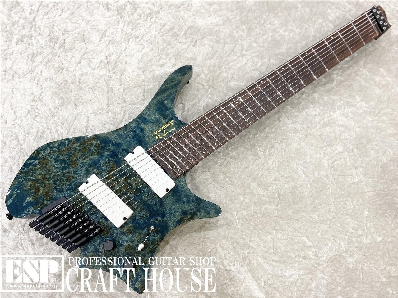 strandberg Master Artist Series MAS #8 Mod / Cosmic Blue