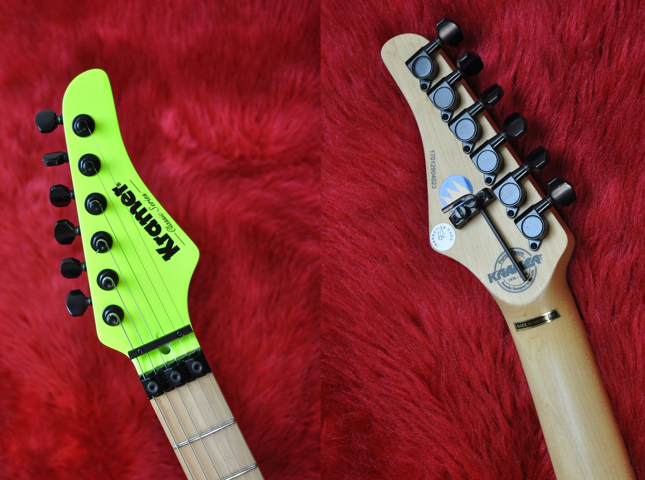 KRAMER Pacer Classic Fluorescent Green（中古）【楽器検索デジマート】