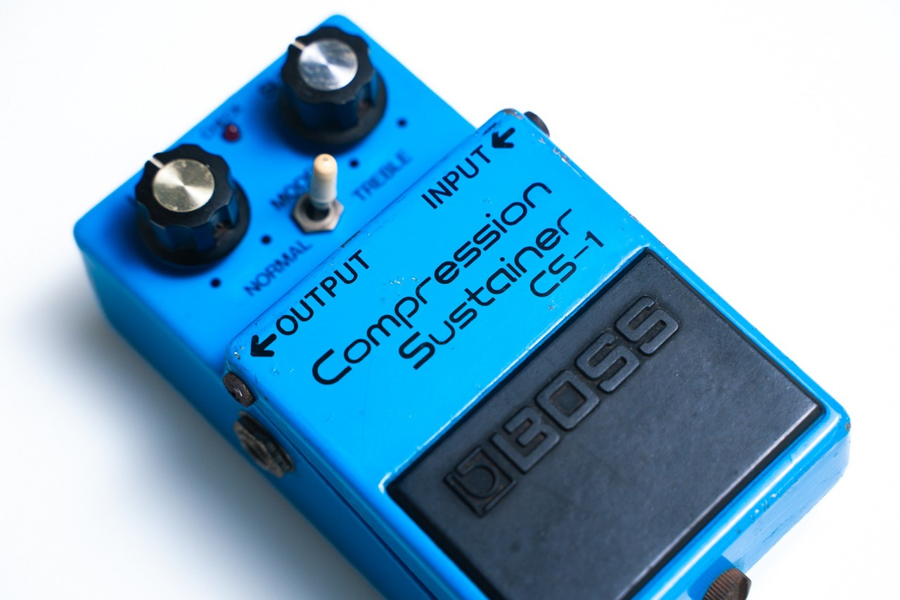 日本製　BOSS Compression Sustainer CS-1　銀ネジ BOSS CS-1 Compression Sustainer Made In Japan 銀ネジ【GIB横浜