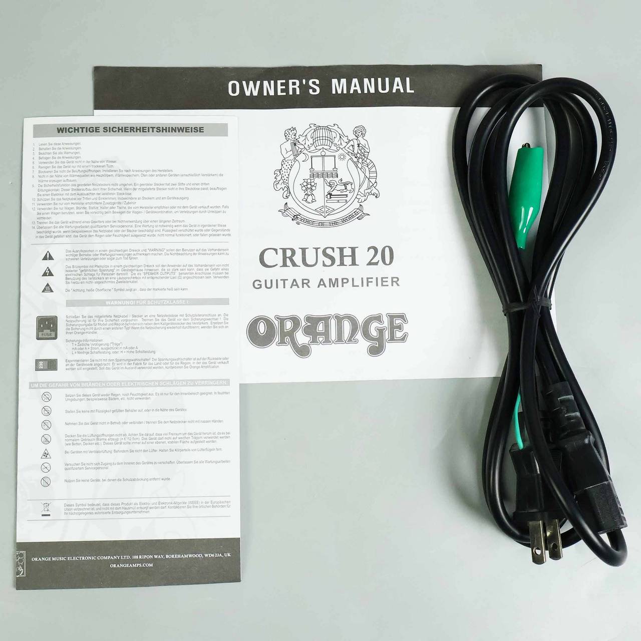 ORANGE Crush 20 50th Ltd 20Wギターアンプ 【中古】（中古/送料無料