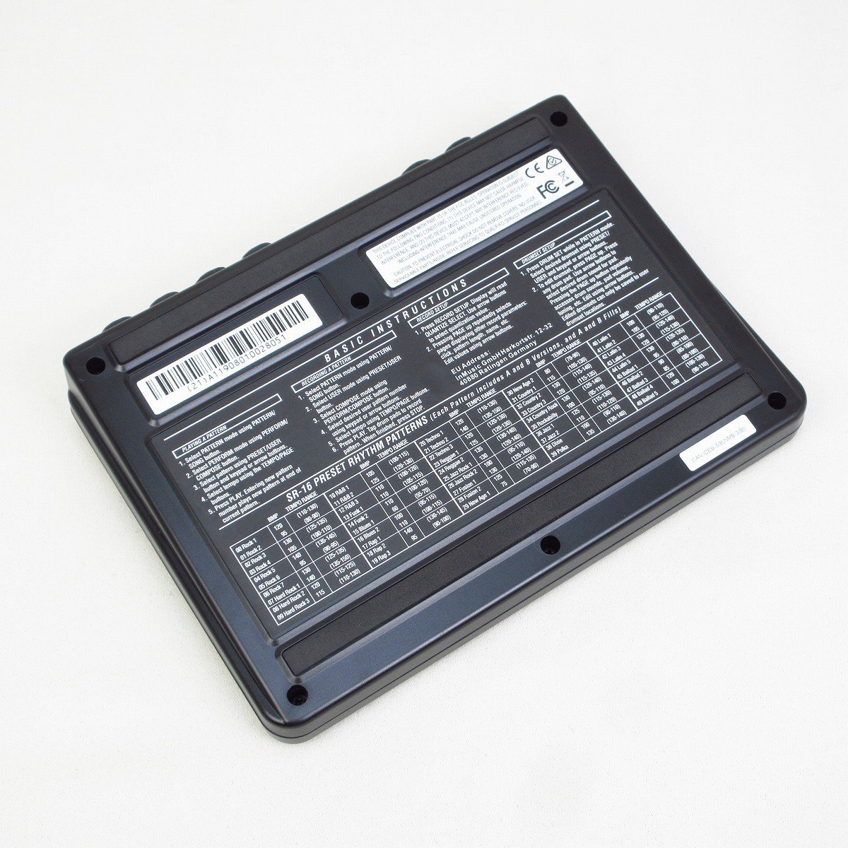 ALESIS / SR-16 ドラムマシン　リズムマシン　24bit版 ALESIS ( アレシス ) SR-16 リズムマシン/ドラムマシン 送料無料
