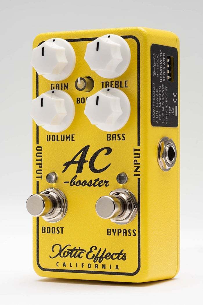 Xotic AC Booster V2 オーバードライブ エキゾチック ブースター