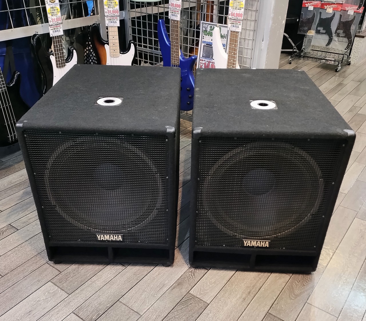 高額買取実施中!!】YAMAHA ウーファースピーカー SW118IV ペア