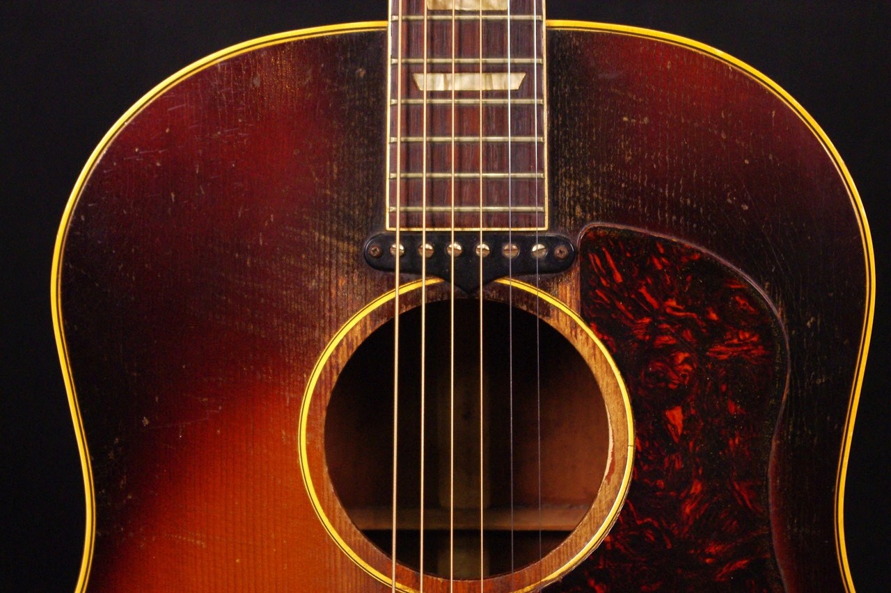 Gibson J-160E（ビンテージ）【楽器検索デジマート】