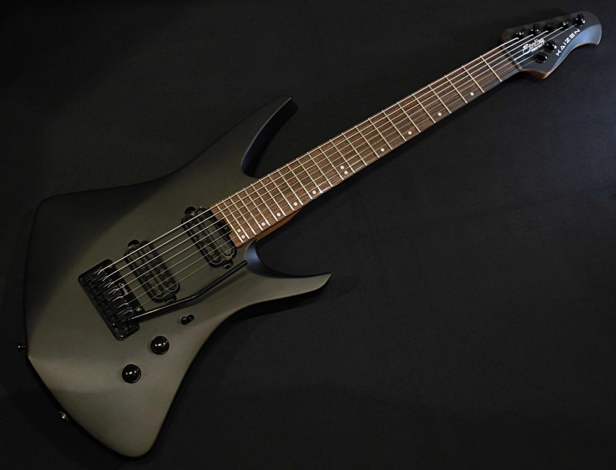 Sterling by MUSIC MAN KAIZEN7 / STEALTH BLACK【7弦】【3.06kg