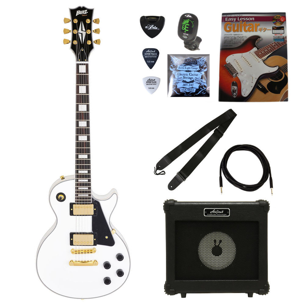 LEGEND LST-Z エレキギター初心者14点セット【マーシャルアンプ付き