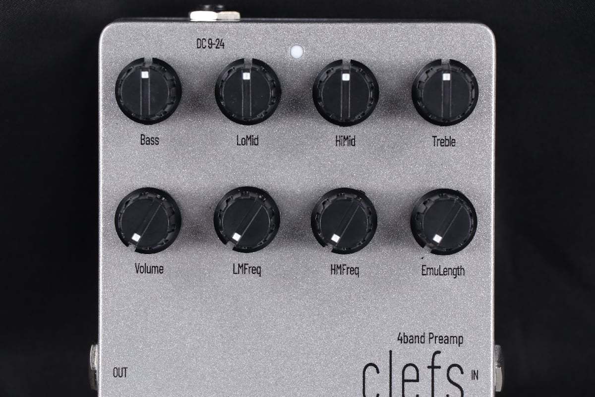 clefs #1 Preamp Ver.2.0 ベースプリアンプ clefs #1 Preamp Ver.2 プリアンプ 日本製 Made in Japan