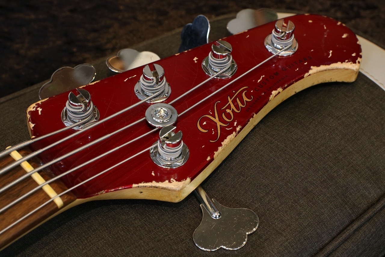 Xotic XJ-1T 5st Dark Candy Apple Red Super Heavy Aged【美品USED