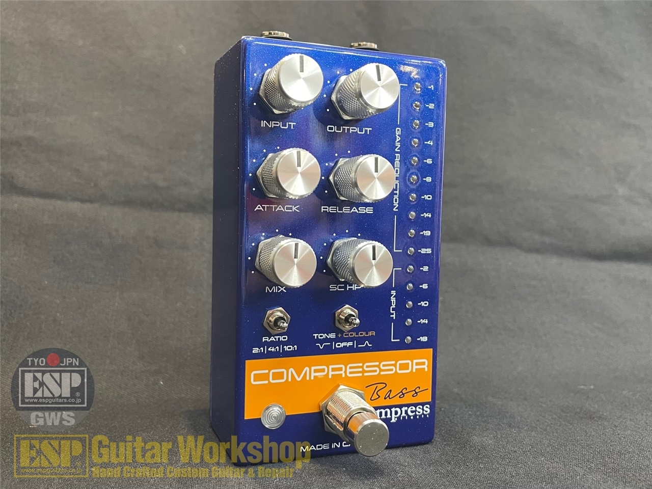【ベース用】Empress Compressor Bass ベースエフェクター empress effects Blue コンパクトエフェクター ベース