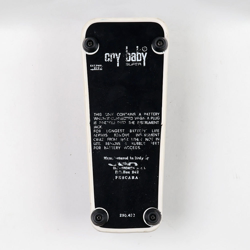 Jen 【中古】 ワウペダル エフェクター Jen Cry Baby Super 250.422 白