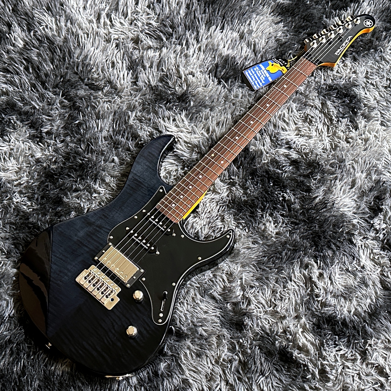 YAMAHA PACIFICA612VIIFM TBL (Trancelucent Black)【大人気モデル