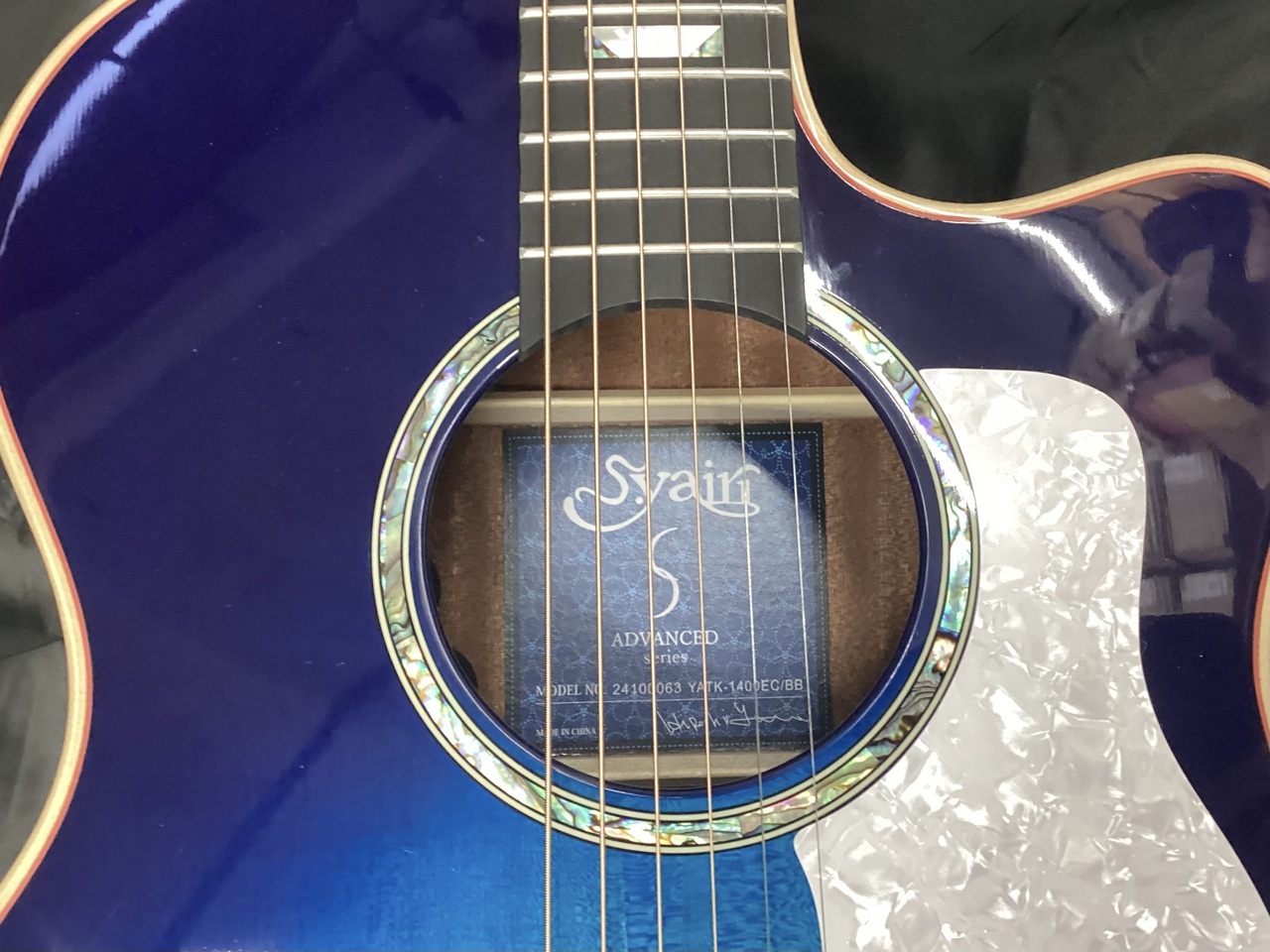 S.Yairi YATK-1400EC/BB(エレアコ トップ単板 Advancedシリーズ
