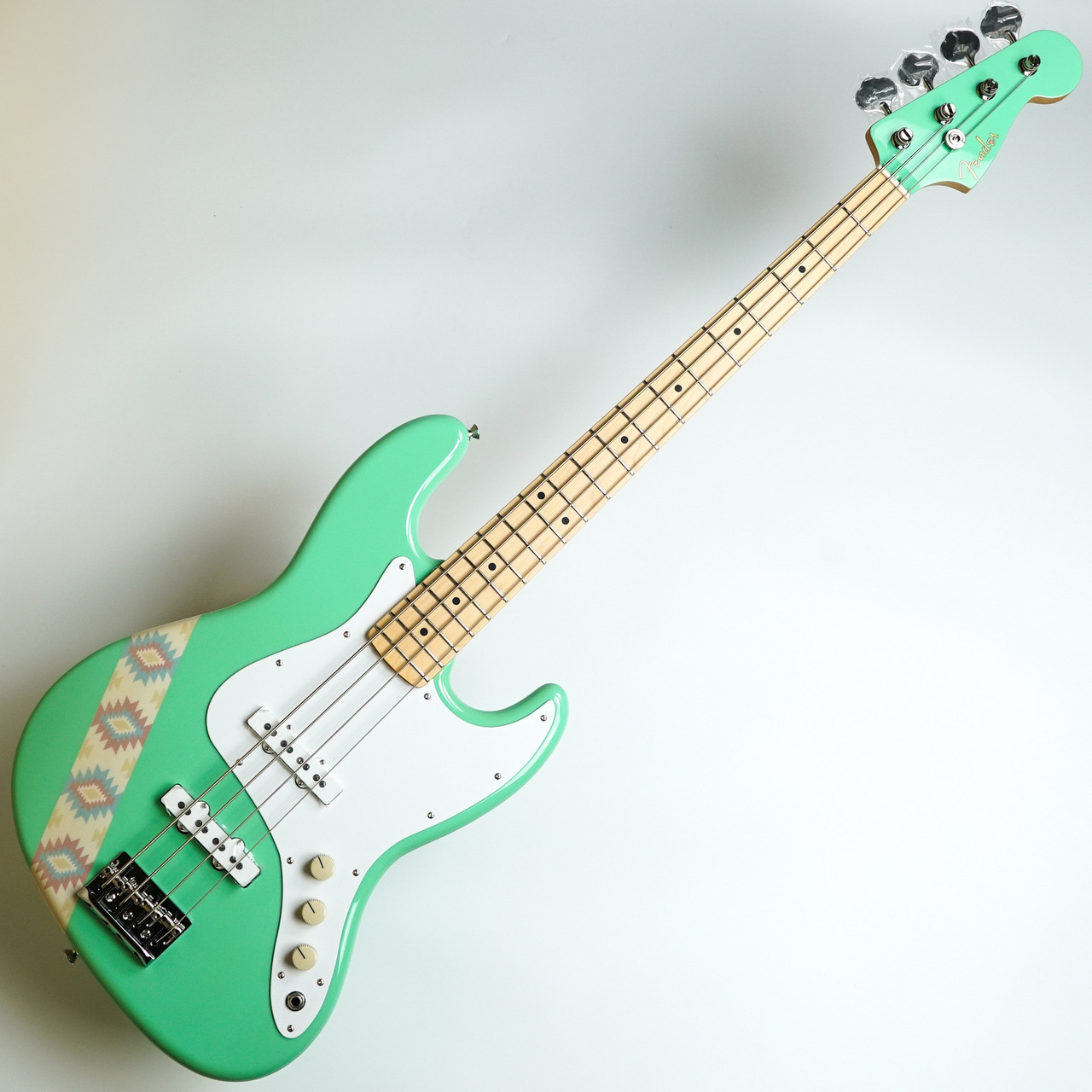 Fender Silent Siren Jazz Bass Maple Fingerboard Surf Green【あい