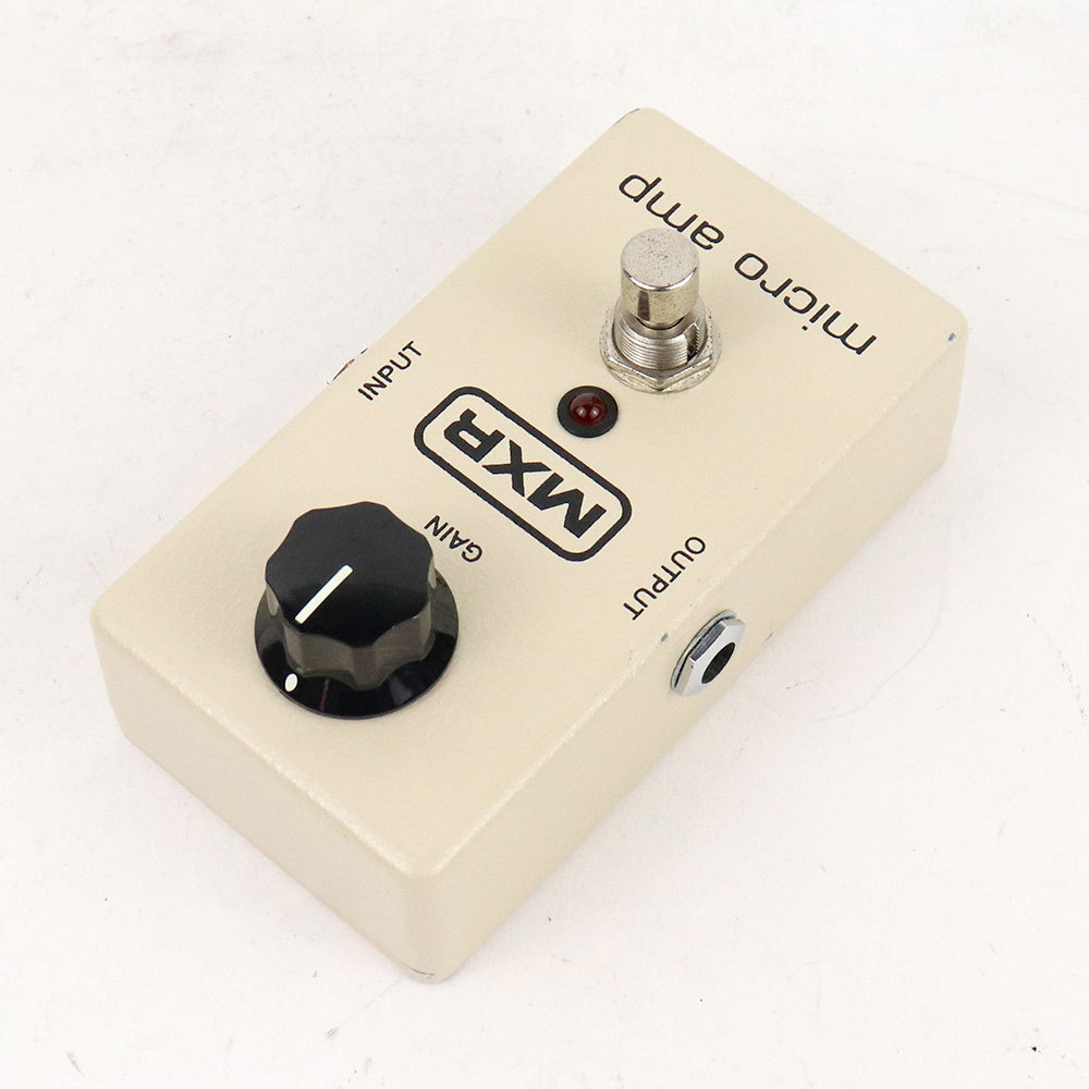 MXR microamp ギターエフェクター M133 マイクロアンプブースター 定番】MXR / M133 Microampの特徴と使い方などをレビュー