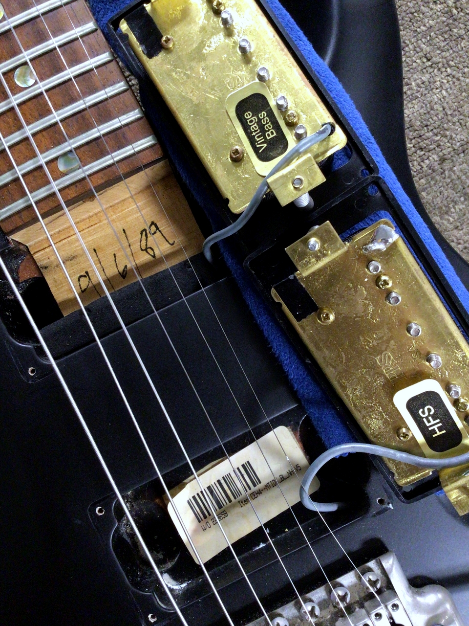 Paul Reed Smith(PRS) Classic Electric (CE24) Mahogany Black 1989