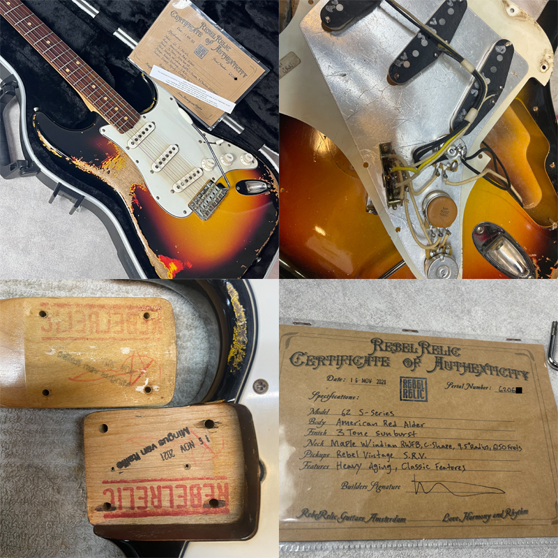 Rebel Relic 62 S Series 3TS Heavey Aging【加古川店】（中古/送料