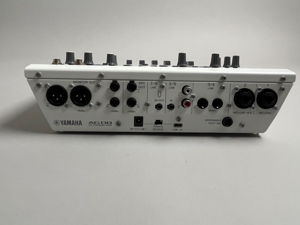 YAMAHA 【展示品】AG08W ライブ配信用ミキサー（新品/送料無料）【楽器 