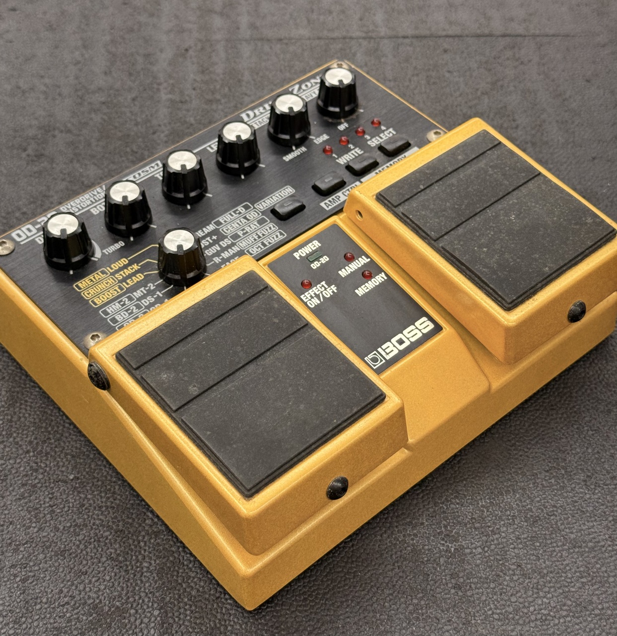 マリンゴールド　BOSS OD-20 オーバードライブ マリンゴールド様 専用 BOSS OD-20 オーバードライブ - メルカリ
