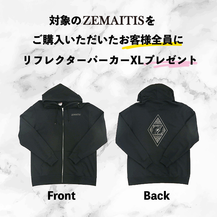 Zemaitis 【パーカープレゼント】MFG-AC-24 Dragon & Heart, Black
