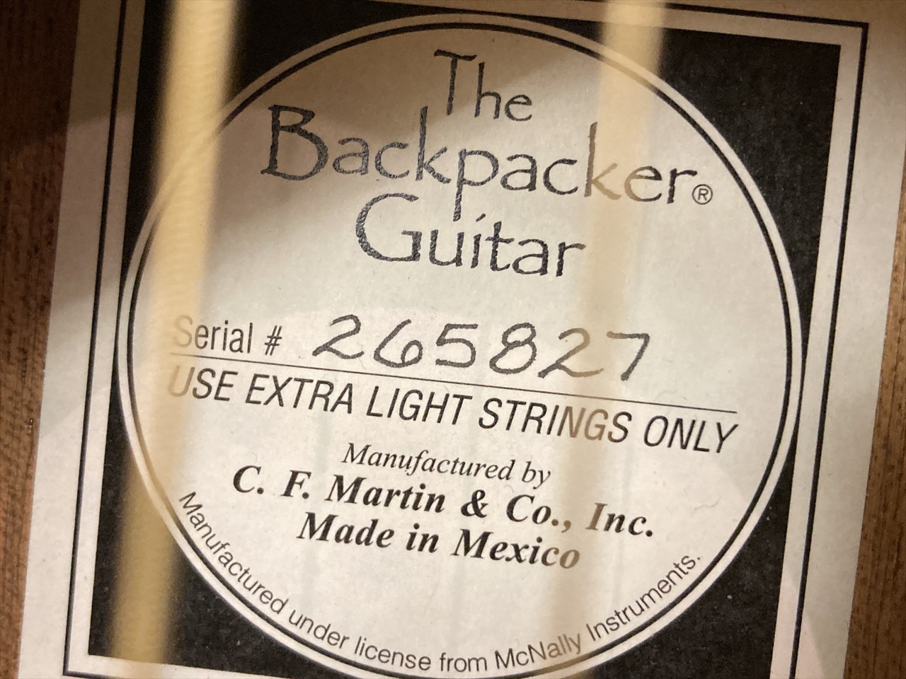 Martin Backpacker Steel String（中古）【楽器検索デジマート】