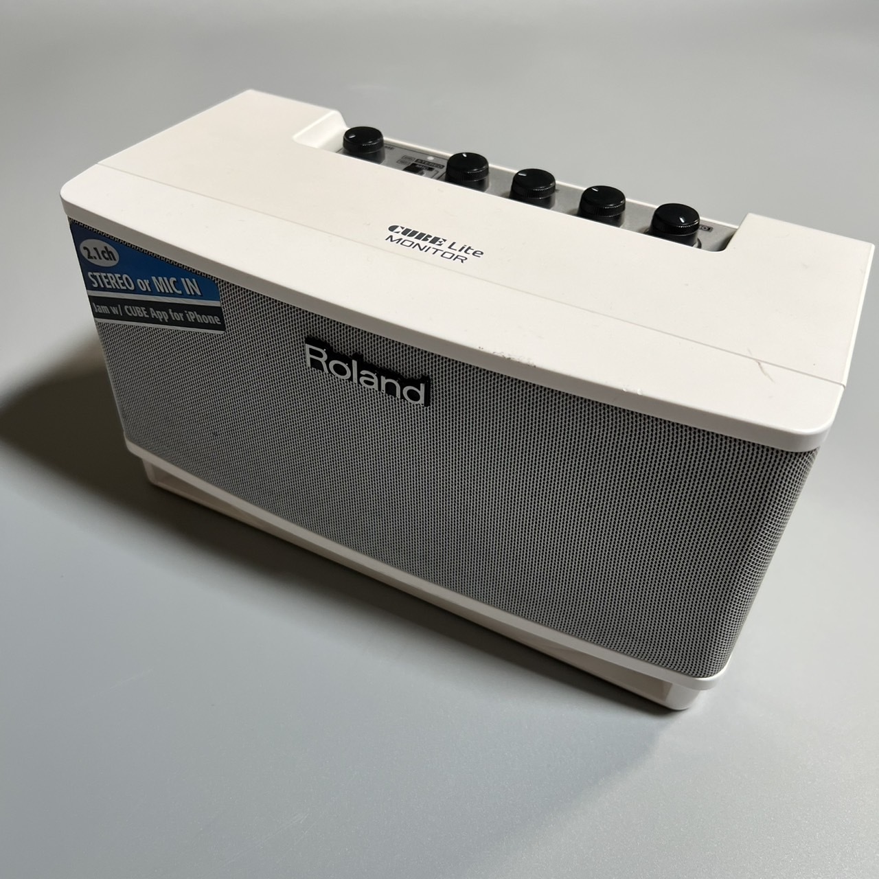ROLAND◇2.1chモニターアンプ/CUBE-LM-WH/CUBE Lite MONITOR