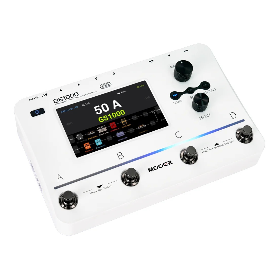 【保証書付（2026年3月、国内正規購入）MOOER GS1000 MOOER GS1000 《アンププロファイリング/マルチエフェクター