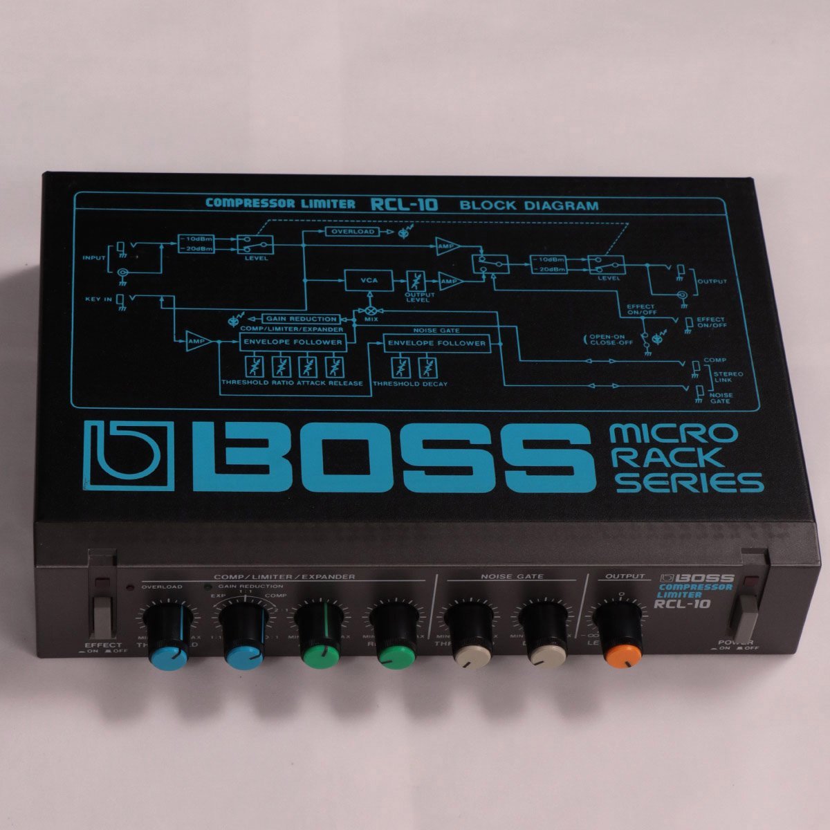 BOSS RCL-10 コンプレッサー/リミッター Boss RCL-10 Compressor Limiter Gate Guitar and Bass Effect