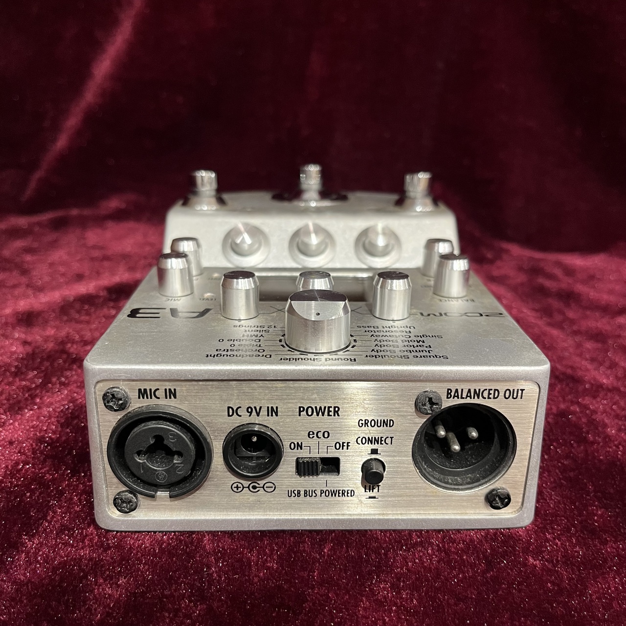 ZOOM A3 Pre-Amp & Effects for Acoustic Guitar（中古）【楽器検索