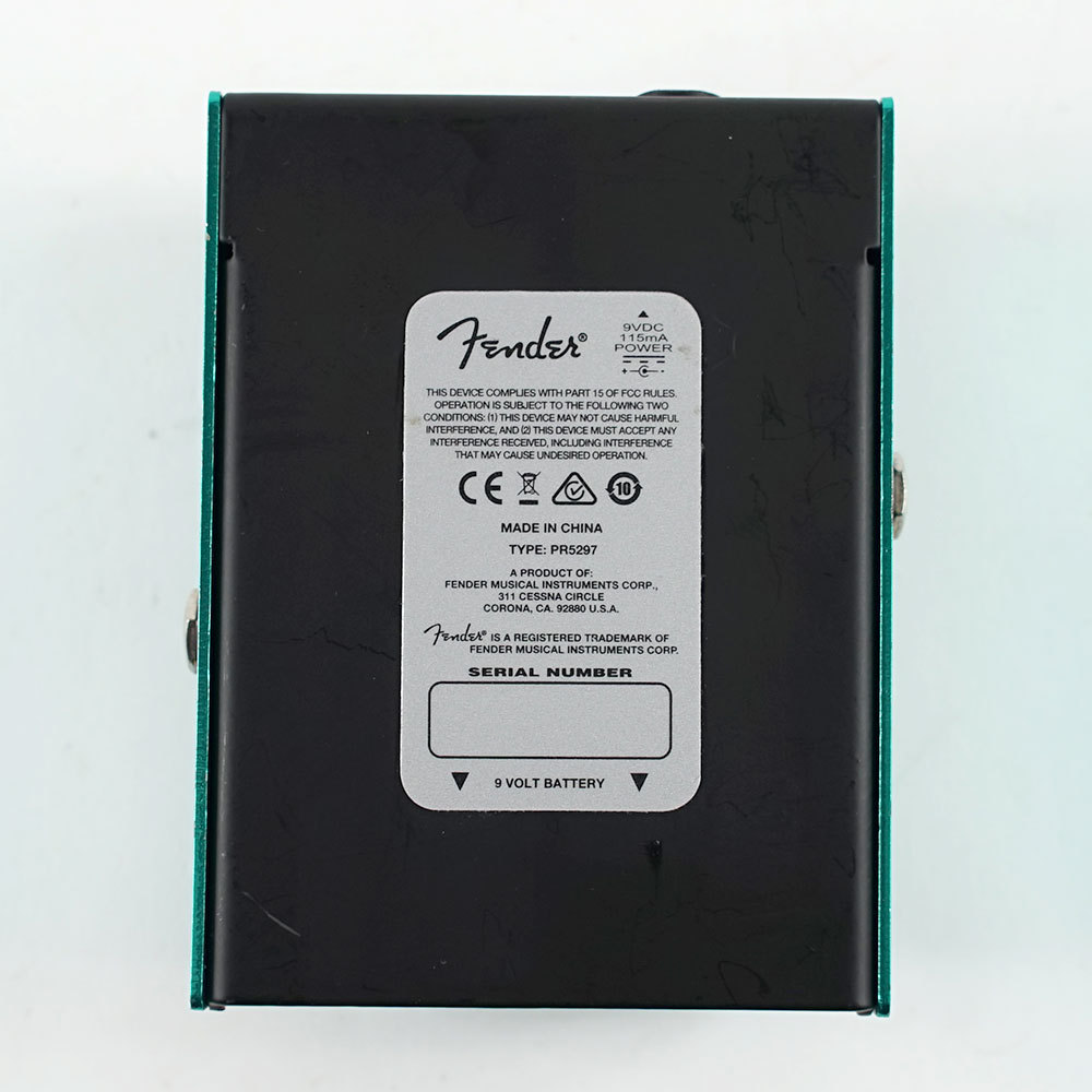 リバーブペダル Fender Marine Layer Reverb 中古良品 Fender 【中古】 Fender Marine Layer Reverb Pedal リバーブ