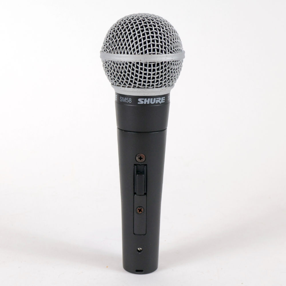 Shure 【中古】 マイク ダイナミックマイク SHURE SM58SE スイッチ付き