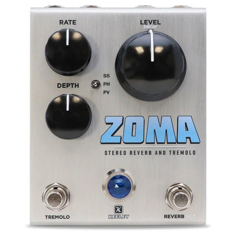 Keeley ZOMA Stereo Reverb and Tremolo（キーリー）リバーブ トレモロ