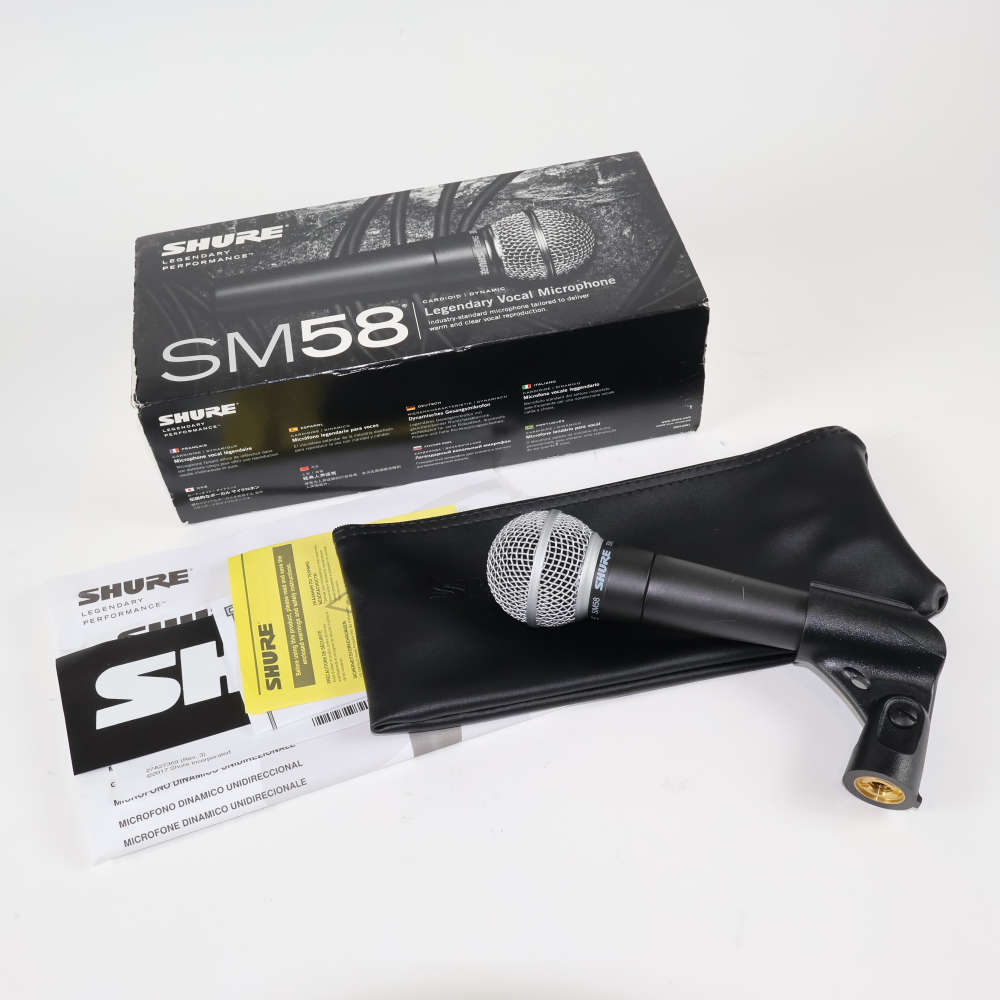 Shure 【中古】 マイク ダイナミックマイク ボーカル用 SHURE SM58
